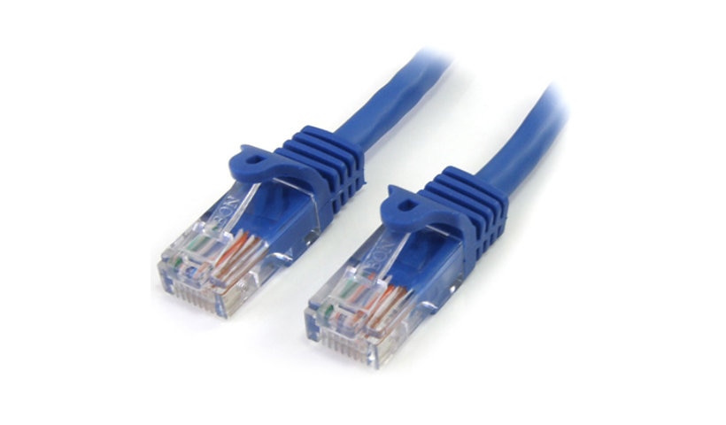 StarTech.com RJ45PATCH50 Cat5e Snagless UTP Ethernet Patch Cable 50 ft Blue