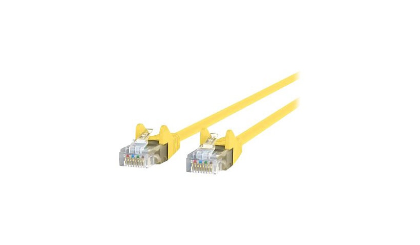 Belkin A3L980-14-YLW-S Cat6 Snagless UTP Ethernet Patch Cable 14 ft Yellow
