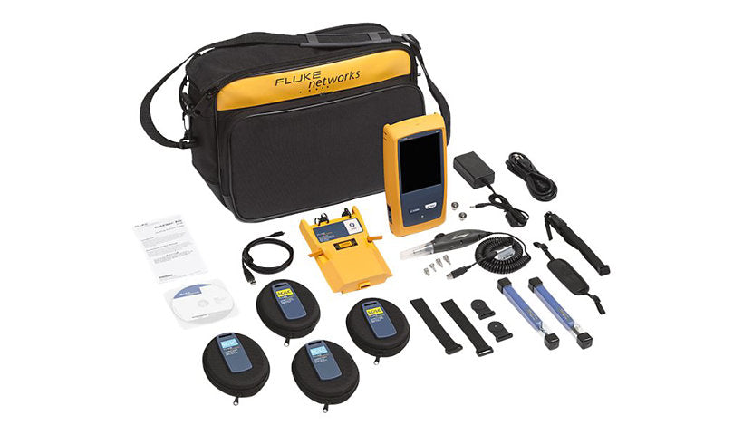 Fluke Networks OptiFiber Pro OFP2-100-QI Quad OTDR Kit, MM and SM, Versiv