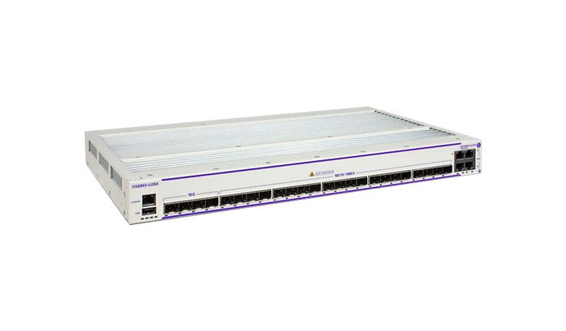 Alcatel-Lucent OmniSwitch OS6865-U28X Hardened 28-Port L3 Switch, HPoE