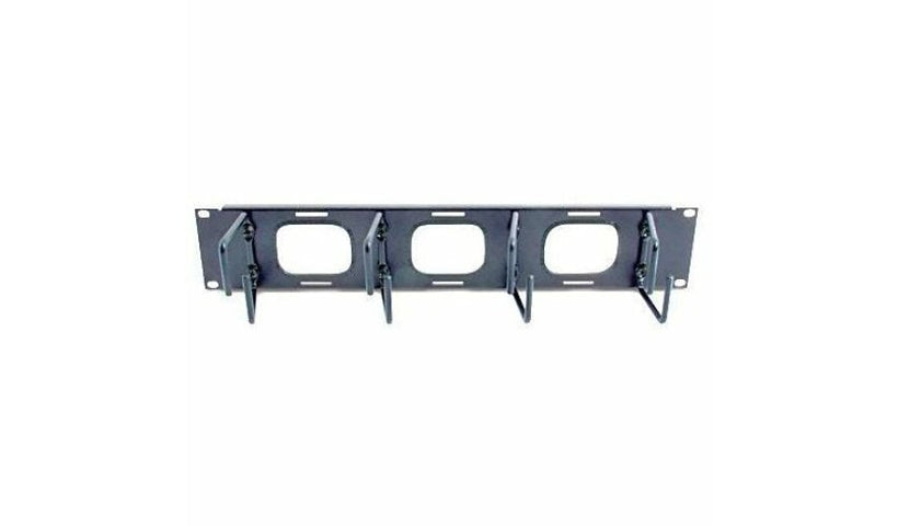 APC AR8428 Horizontal Cable Organizer with Pass-Through Holes 2U 2 Year