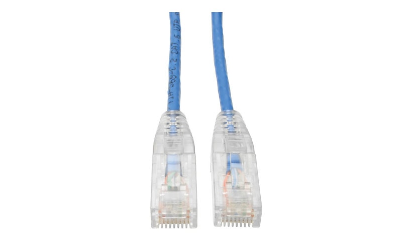 Tripp Lite N201-S15-BL Cat6 Slim Snagless UTP Ethernet Patch Cable 15 ft Blue
