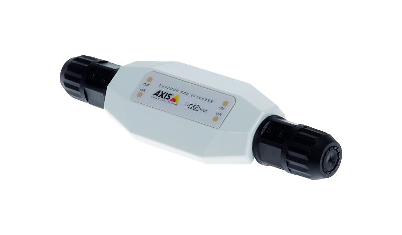 Axis T8129 01148-001 PoE Extender, High PoE, Adds 100m