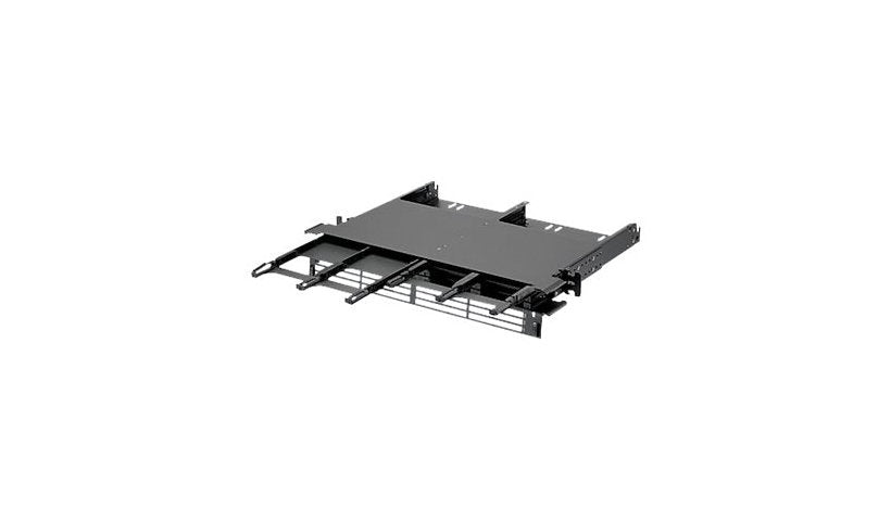 Panduit FLEX1U06 HD Flex 1U Rack Mount Fiber Enclosure 6 Port