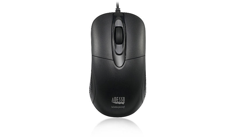 Adesso iMouse W4 Waterproof Antimicrobial Medical Mouse IP67 USB 1 Year