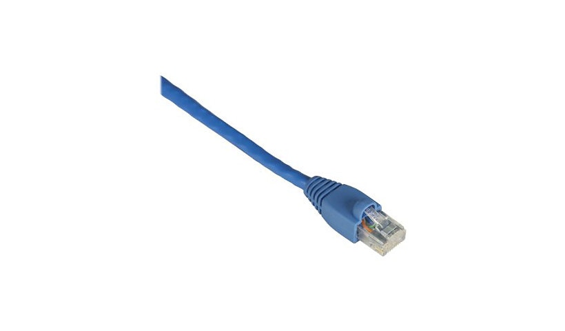 Black Box EVNSL641-0001 Cat6 Snagless UTP Ethernet Patch Cable 1 ft Blue