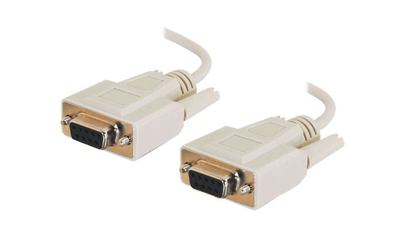 C2G 03045 RS232 DB9 Null Modem Cable 10 ft Lifetime Warranty