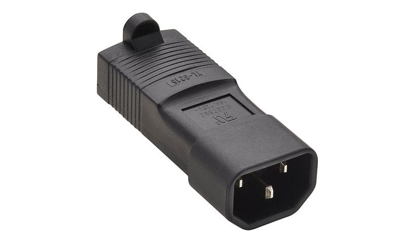 Tripp Lite P002-000 NEMA 5-15R to C14 Power Adapter 15A 125V Lifetime Warranty