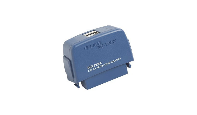 Fluke Networks DSX-PC6A Cat 6A Patch Cord Test Adapter for DSX