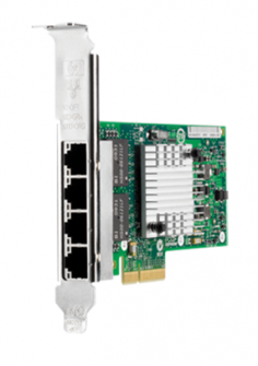 HPE NC375T 1Gb 4-Port PCIe 2.0 x4 RJ-45 Adapter for ProLiant G6 G7