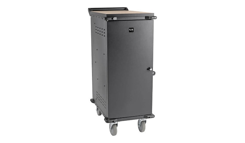 Eaton Tripp Lite AC Charging Cart, 21 Laptops/Chromebooks, Black, CSC21AC