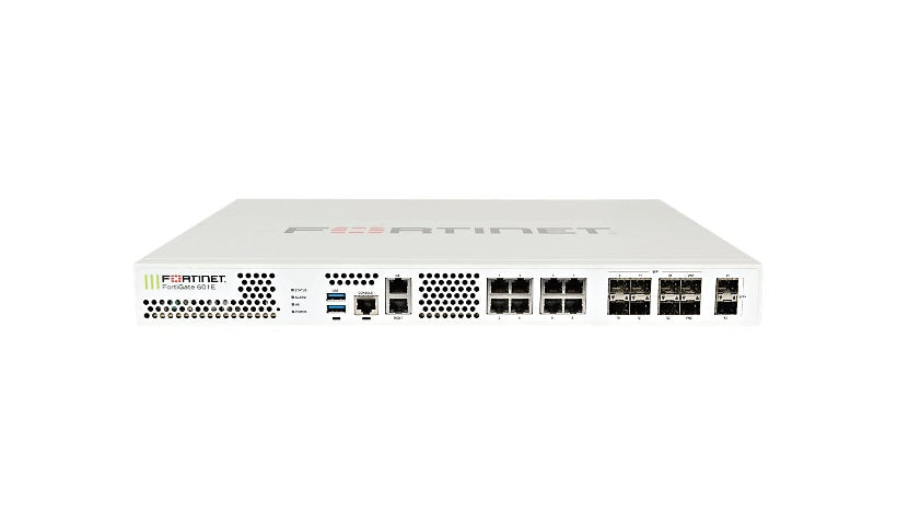 Fortinet FortiGate 601E FG-601E-BDL-950-60 UTM Bundle, 5 Year 24x7