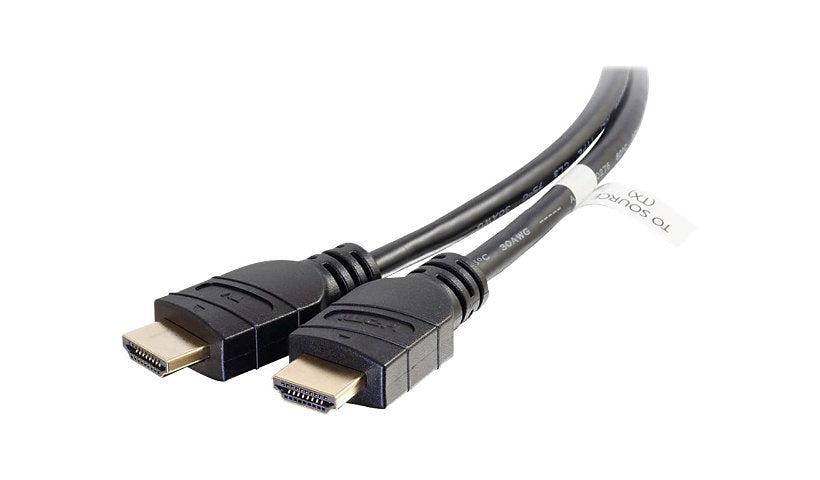 C2G 41412 Plus Series 4K Active HDMI Cable 15 ft High Speed 4K 60Hz 3 Year