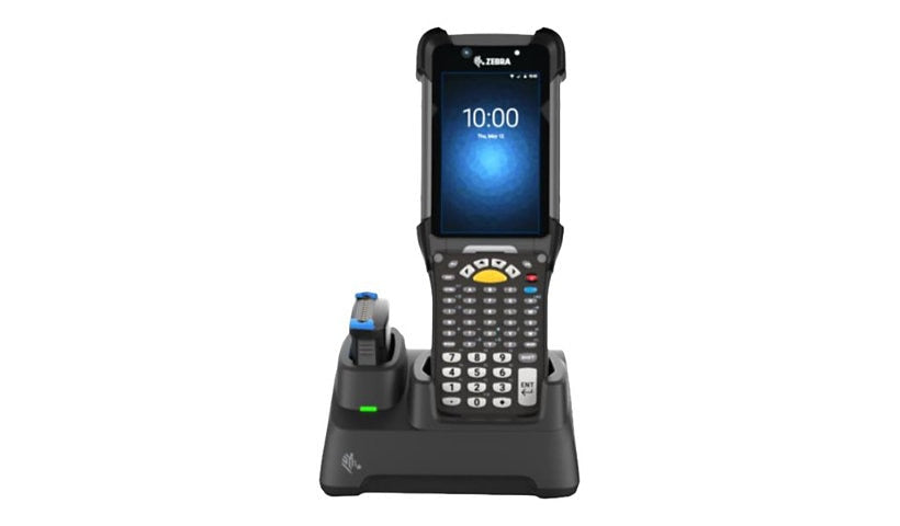 Zebra 1-Slot USB Cradle + Spare Battery Charger for MC9300, CRD-MC93-2SUCHG-01