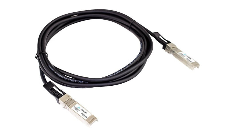 Axiom Cisco Compatible 2m (6.6ft) 25GBase-CU SFP28 to SFP28 Passive Twinax DAC Cable, Black, SFP-H25G-CU2M-AX