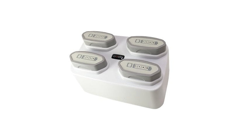 Code Quad-Bay Battery Charger for CR2700 Reader, US Power Supply, CRA-A274-P1