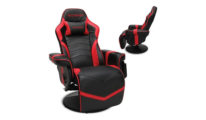 RESPAWN 900 Racing Gaming Chair with Footrest, Red, RSP-900-RED