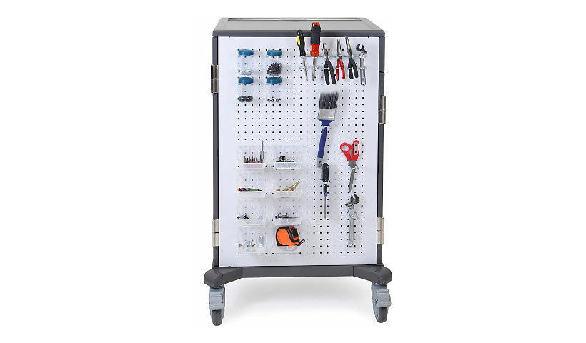Ergotron YES24 Adjusta Charging Cart, 24 Tablets or 16 Laptops, YES24-CHR-1