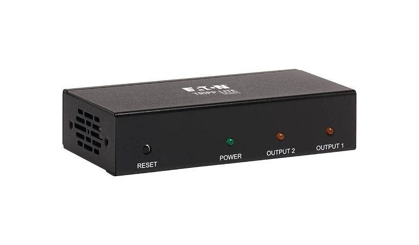 Tripp Lite B118-002-HDR 2-Port HDMI Splitter 4K 60Hz 4:4:4 HDR HDCP 2.2 TAA