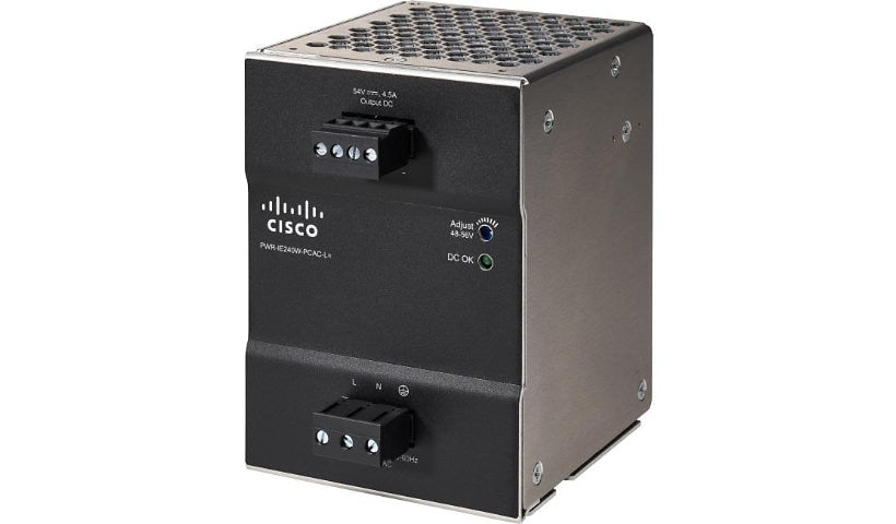 Cisco PWR-IE240W-PCAC-L= 240W PoE+ Power Supply for Catalyst IE3200 Rugged