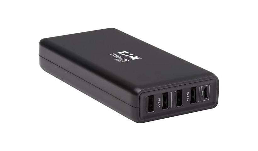 Eaton Tripp Lite 5-Port 110W USB Charger, USB-C PD + 4 USB-A, U280-005-WS4C1