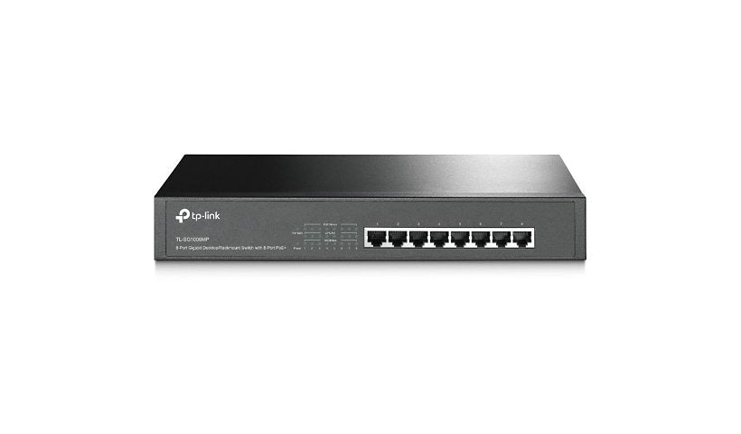 TP-Link TL-SG1008MP 8-Port Gigabit PoE+ Unmanaged Switch, Desktop or Rack