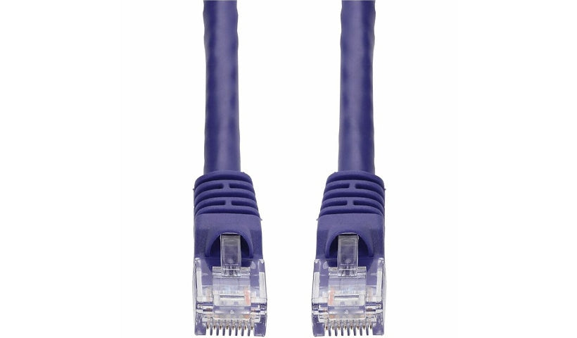 Proline PRO-25FCAT6-PE Cat6 Snagless UTP Ethernet Patch Cable 25 ft Purple