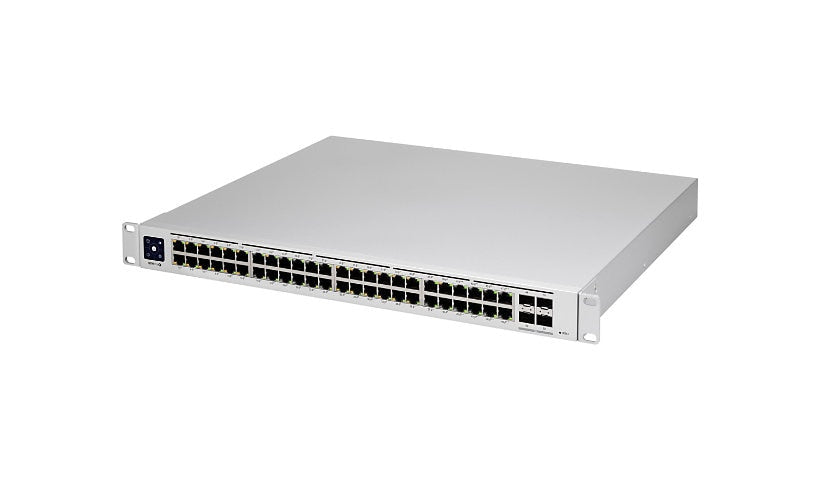 Ubiquiti UniFi USW-PRO-48-POE 48-Port Gigabit PoE L3 Switch, 4x 10G SFP+, 600W
