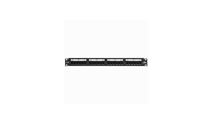 Leviton 69586-U24 eXtreme 6+ Universal Cat6 Patch Panel 24-Port 1U