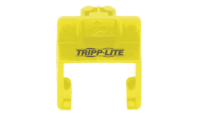 Eaton Tripp Lite Universal RJ45 Locking Inserts, Yellow, 10-Pack, N2LPLUG-010-YW