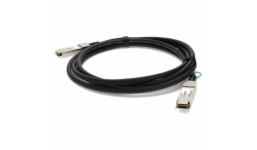 Proline Cisco QSFP-100G-CU0-5M Compatible 50cm (1.6ft) 100GBase-CU QSFP28 to QSFP28 Passive Twinax Direct Attach Copper Cable, TAA Compliant, QSFP-100G-CU0-5M-PRO