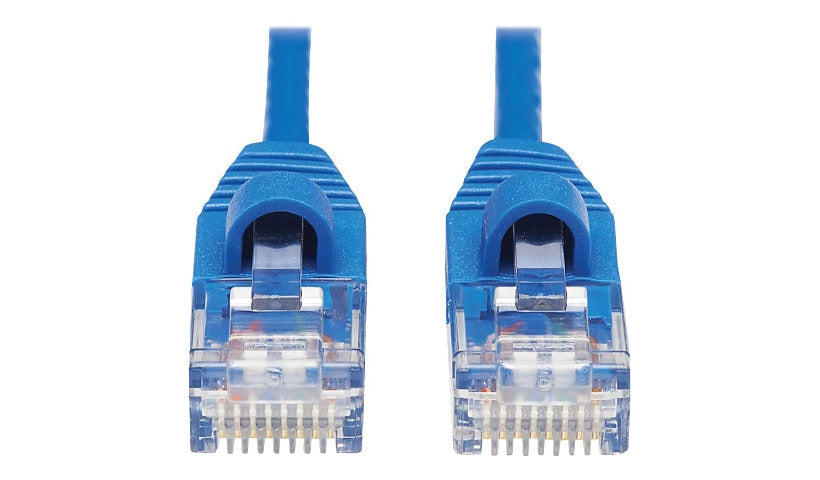 Tripp Lite N261-S10-BL Cat6a Slim Snagless UTP Ethernet Patch Cable 10 ft Blue