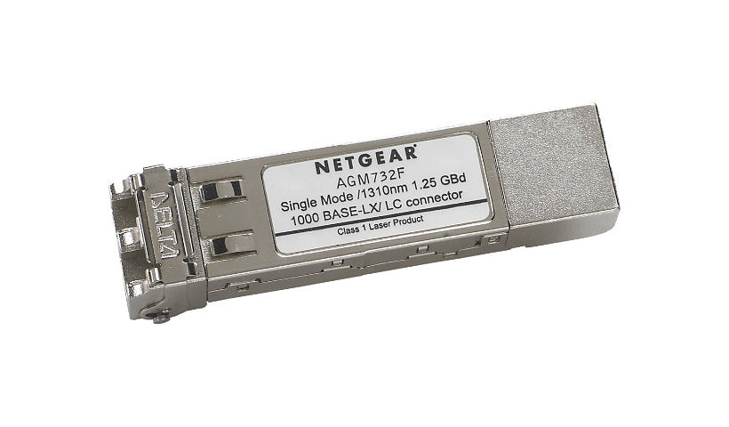 NETGEAR ProSafe AGM732F 1000Base-LX SFP Transceiver, Gigabit Fiber