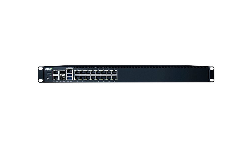 Digi Connect IT 16 IT16-1002 16 Port Console Server, Dual 10G SFP+, Dual GbE