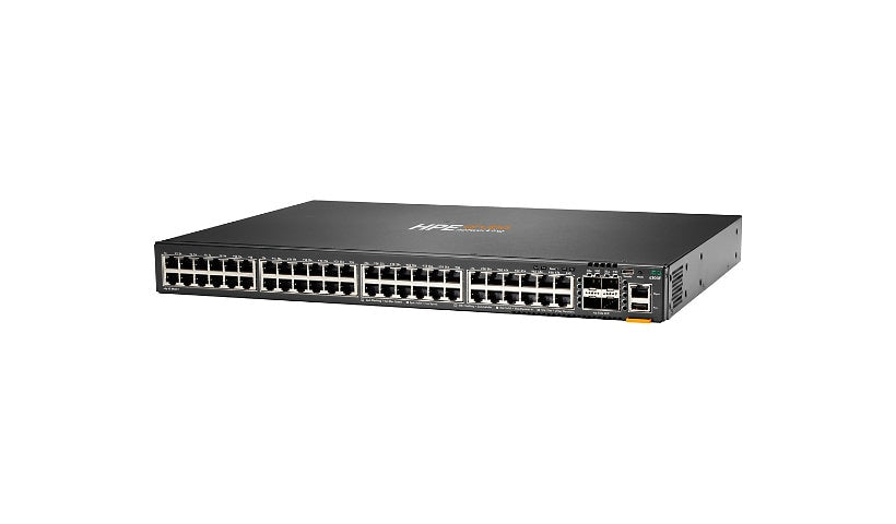 HPE Aruba Networking CX 6300F JL667A 48-Port PoE+ Switch, 4x 50G SFP56