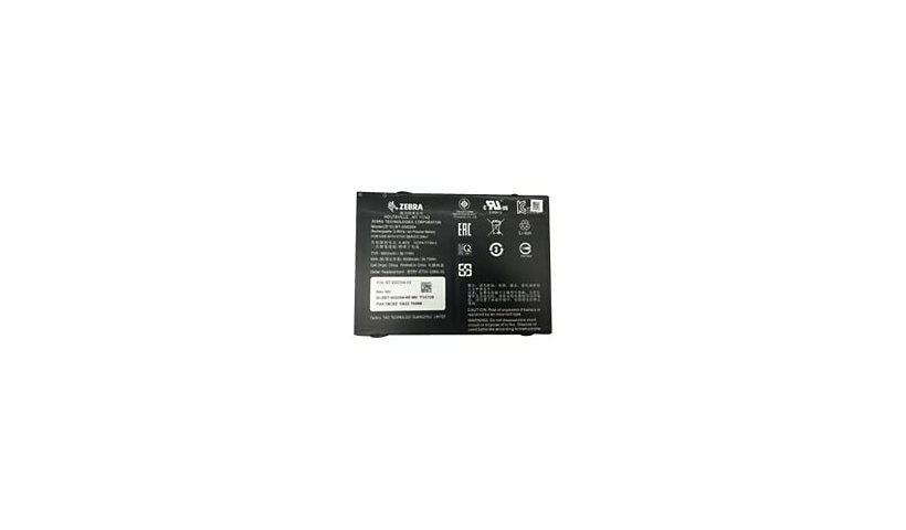 Zebra 9660mAh 37.1Wh Li-Pol Battery for ET51/ET56 10.1in, BTRY-ET5X-10IN5-01