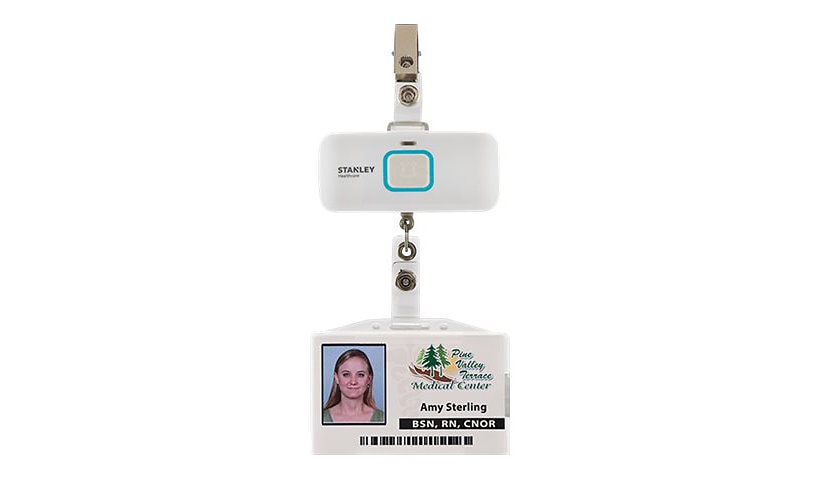 Stanley Healthcare Badge Reel with Back Clip for T3s Badge 20 Pack TAC-363