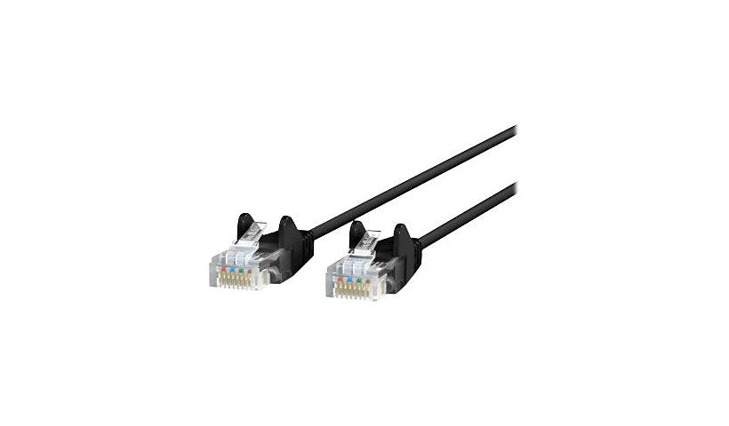 Belkin CE001B07-BLK-S Cat6 Slim Snagless UTP Ethernet Patch Cable 7 ft