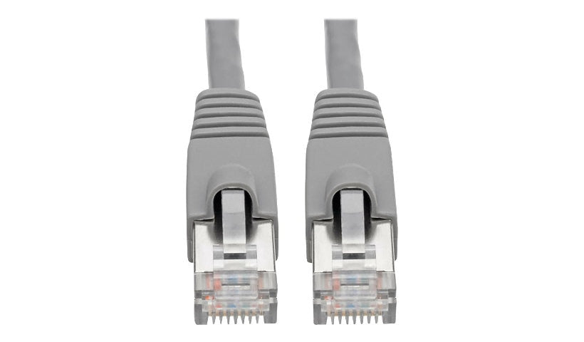 Tripp Lite N262-006-GY Cat6a 10G Shielded Snagless Patch Cable 6 ft PoE Gray