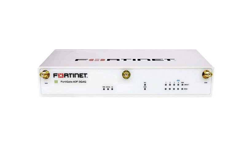 Fortinet FortiGate 40F-3G4G FG-40F-3G4G Firewall, Built In LTE, 5 Gbps