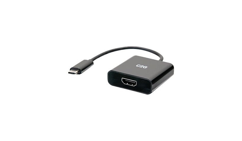 C2G USB-C to HDMI Dongle Adapter, 4K 60Hz, Male/Female