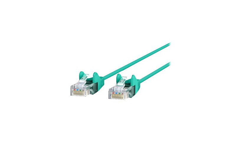 Belkin CE001B05-GRN-S Cat6 Slim Snagless UTP Ethernet Patch Cable 5 ft Green
