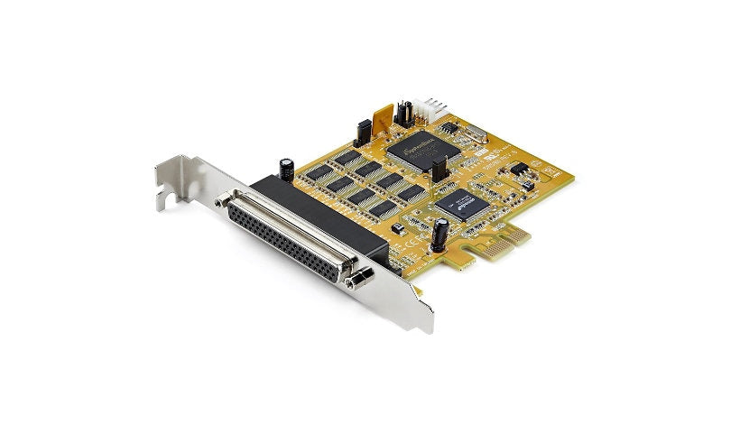 StarTech PEX8S1050 8-Port RS232 DB9 PCIe Serial Card, 16C1050 UART, TAA