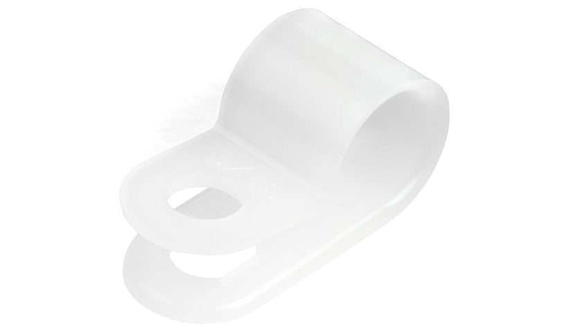 StarTech.com CBMSDCC3 R-Type Screw Mount Cable Clamps Large 100 Pack TAA 2 Year