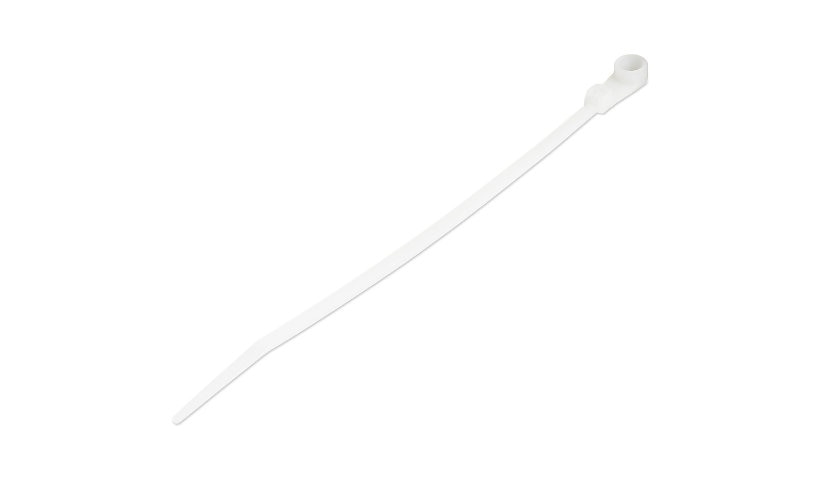 StarTech.com CBMZTS10N6 6 in Cable Ties with Mounting Hole 40 lb Tensile 2 Year