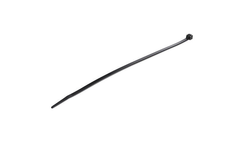 StarTech.com CBMZT10BK 10 in Nylon Cable Ties 2-5/8 in Bundle Diameter 2 Year