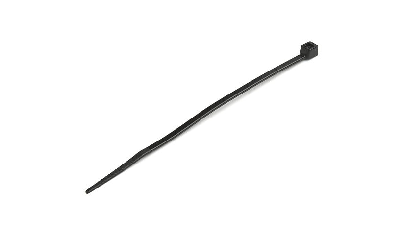 StarTech.com CBMZT4B 4 in Nylon Cable Ties 7/8 in Bundle Diameter 2 Year