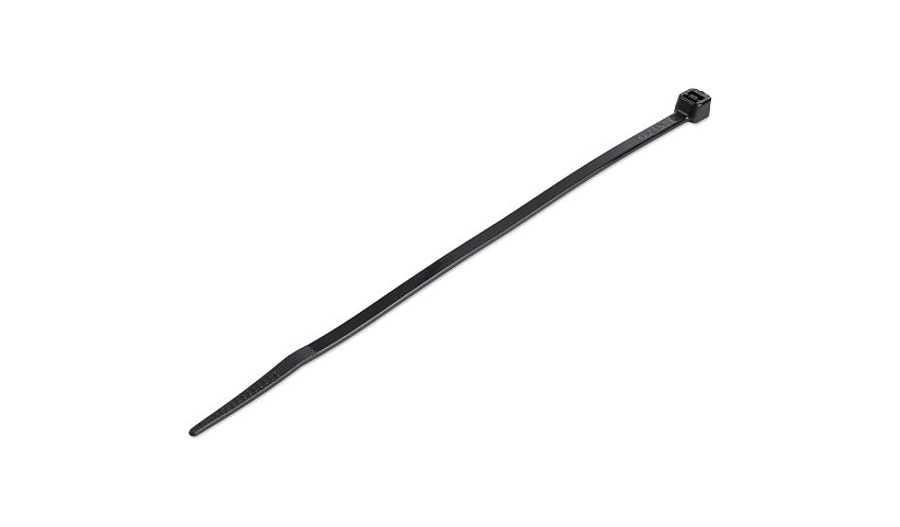 StarTech.com CBMZT6BK 6 in Nylon Cable Ties 1-3/8 in Bundle Diameter 2 Year