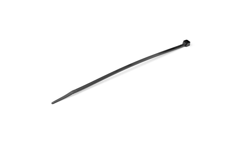 StarTech.com CBMZT8B 8 in Nylon Cable Ties 2-1/8 in Bundle Diameter 2 Year