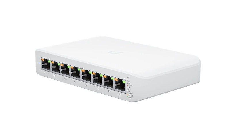 Ubiquiti UniFi Switch Lite 8 PoE USW-Lite-8-POE 8-Port Gigabit, 4 PoE+